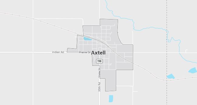 Map of Axtell, KS