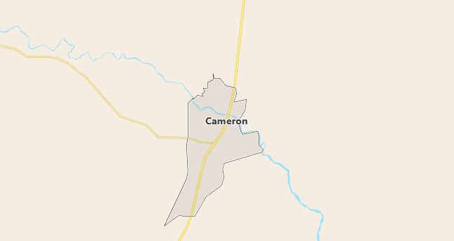 Map of Cameron, AZ