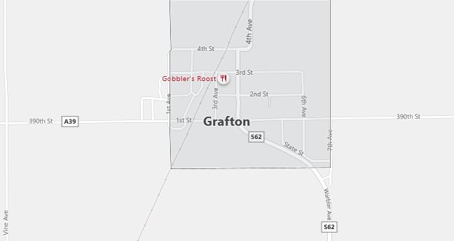 Map of Grafton, IA