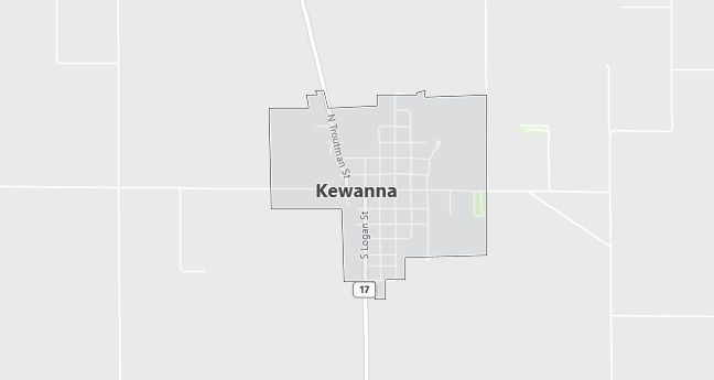 Map of Kewanna, IN