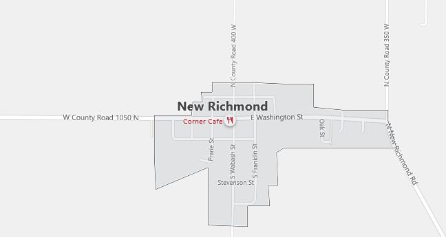 Map of New Richmond, IN