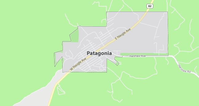 Map of Patagonia, AZ