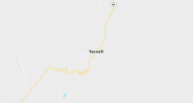 Map of Yarnell, AZ