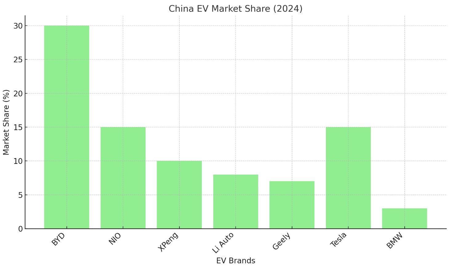China EV Market Share